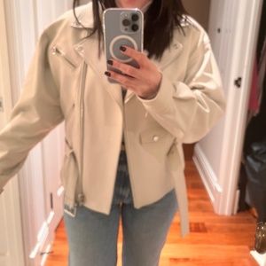 Lamarque Leather Biker Jacket